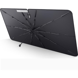 LUWU LUWU Auto-Sonnenschutz Kompatibel mit VW UP GTI/Seat MII/Skoda Citigo 2013-2023 Windschutzscheibe UV-Schutz Sonnenschirm Auto Frontscheibe Sonnenschutz Regenschirm UP GTI 2013-2023 Zubeh?r