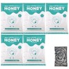 Honey Powder, Unscented Powder Type x 5 Pieces + Bath