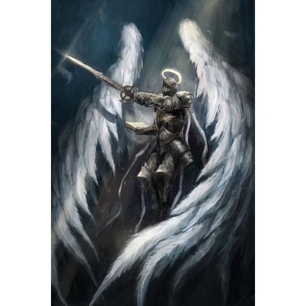 Angelic Knight Any Day Planner Notebook