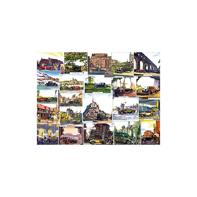 New York Puzzle Company - General Motors Touring Europe -