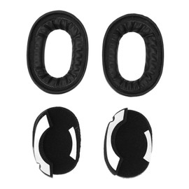 for Jabra Elite 85h Ear Cushions Replacement Ear Pads Cups Cover Leather Memory Foam Earpad Compatible with Jabra Elite 85h Cordless Over Ear Noise Cancelling BT Headphones