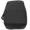 SCITOO Auto Black Leather Armrest Center Console Lid Skin Cover