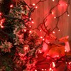 Brizled Red Christmas Lights, 33ft 100 LED Christmas Tree Lights,