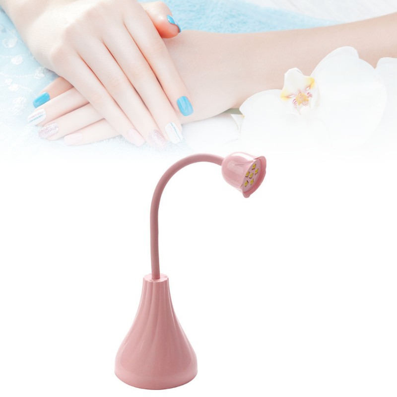 Nail Lamp Nail Gel Curing Light 6pcs LED 360 Degree