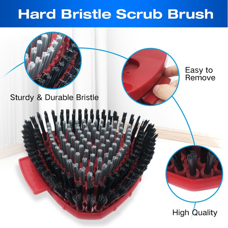 Scrubber for Vileda Turbo EasyWring Floor Mop Scrubbing Brush Cleaning