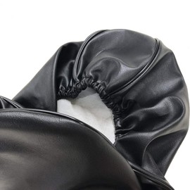 Honda Super Dio (AF27/AF28) (All Super Dio Models) (Non-Dio Fit) Specially Designed Seat Cover Cover Strong Rubber Type Made in Japan (Thick Fabric) [Fabric Color: Black/Piping Black] Covered Type