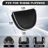Golf Mid Half Mallet Putter Head Cover Fit for OZ.1/MEZZ.1/MEZZ.1