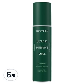 Dewytree Ultra S4 Intensive Snail Emulsion, 150ml, 6 pieces / 듀이트리 울트라 S4 인텐시브 스네일 에멀전, 150ml, 6개