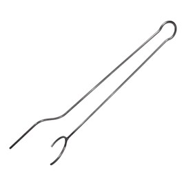 ProCast #3 4Kg Clay Graphite Crucible and Horizontal Heavy Duty Pouring Foundry Tongs Glove Kit for Propane Furnace Melting Copper Gold Silver Brass Bronze Crucible Tongs …