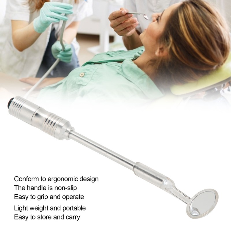 Household Oral Cavity Observation Dental Mirror Mouth Mirror with Light