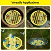 YFANITI 2 Pack Floating Bee Island,Round Floating Bee Watering Station-