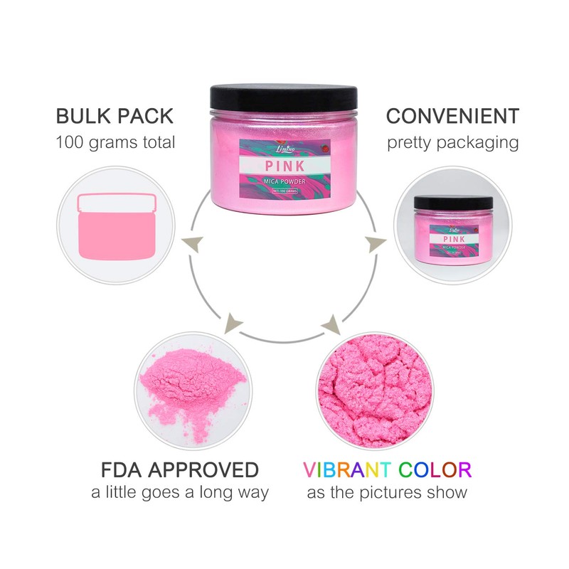 Mica Powder Pure - 3.5oz Pearl Epoxy Resin Color Pigment