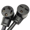 Parkworld 64309 NEMA 14-30P to 6-30R Splitter Cord, NEMA 14-30