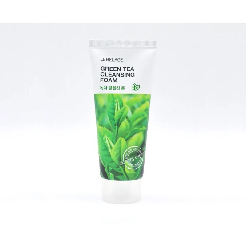 Espuma De Limpieza Profunda Coreana_ Tè Verde_ Antiarrugas