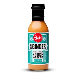 Gojo Hibachi Miso Ginger Dressing & Sauce – Japanese Steakhouse Salad Dressing, Perfect for Salads, Veggie Dips & Marinades, 12oz