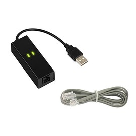 KALEA-INFORMATIQUE Fax Adapter Modem 56K to USB Port with RJ11 Female CONEXANT Chipset