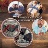 ASmileIndeep Firefighter Challenge Coin First Responder Hidden Hero Fireman Commemorativer