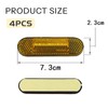 Pack of 4 100 x 24 x 8 mm Motorcycle