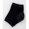 [Set Item] Leg-On Men's Heel Care, Black, 1 Pair (2