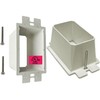 iMBAPrice IMBA-BE1 (UL Listed) 1-Gang Non-Metallic Electrical Power Outlet Box