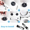 2 Pcs Universal Toilet Seat Bolts and Screws, Quick Release