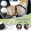 Lukovee Dog Seat Belt for Car, Adjustable Dog Car Harness