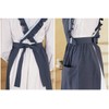 TOWYYO Women's Apron, Cute, Stylish, Frill, Pocket, Shoulder Bag, Kitchen,