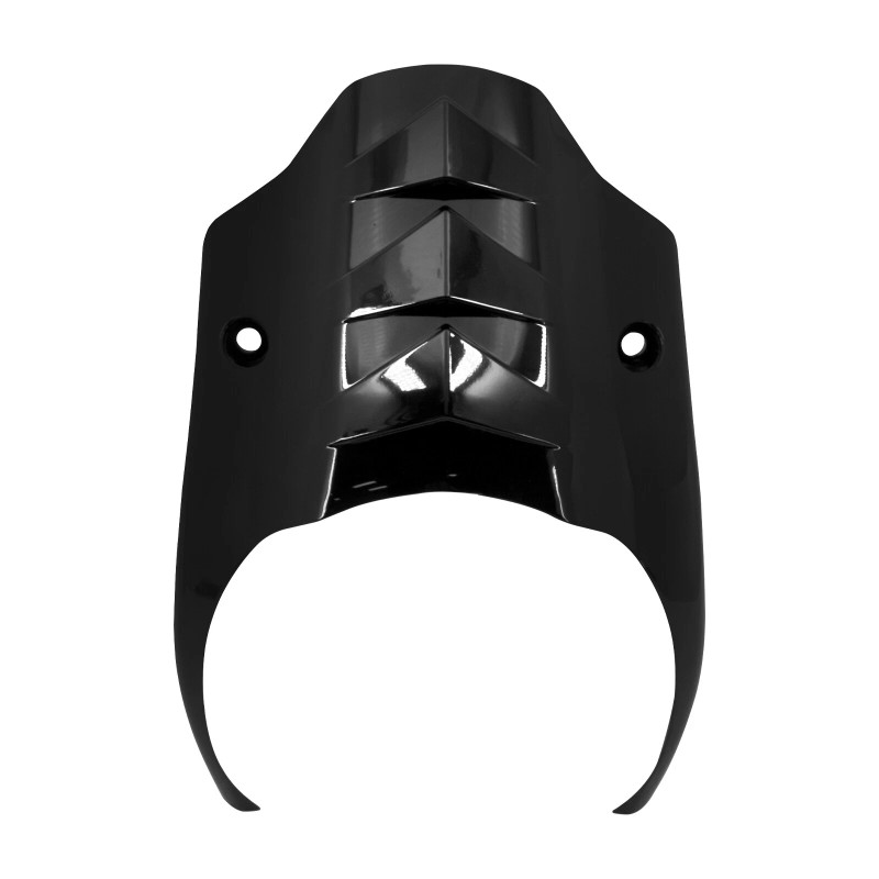 HDBUBALUS Gloss Black Front Headlight Fairing Cover For Harley Softail