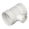 4"X4"X2" PVC DWV Sanitary Reducer TEE for Drain Waste and