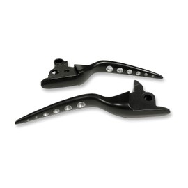 Paul Yaffe Originals Racing Hand Levers - Black Powdercoat RL08-BLK