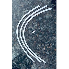 3x milk hose (36 cm) for Jura frothing nozzles +1x nipple connector #72249