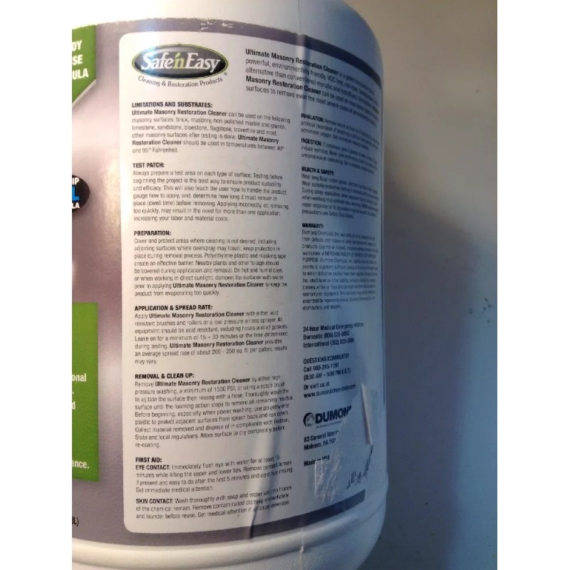 Safe 'n Easy Dumond 0998 Safe ‘n Easy Heavy-Duty Masonry