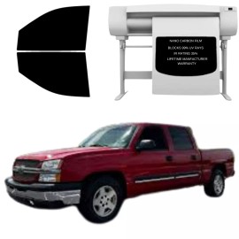 TintPro Precut Tint Kit Nano Carbon Film for Chevy Silverado 1500 Crew Cab 2001-2006 2F
