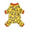 Fitwarm Funny Duck Dog Pajamas, Dog Winter Clothes for Small