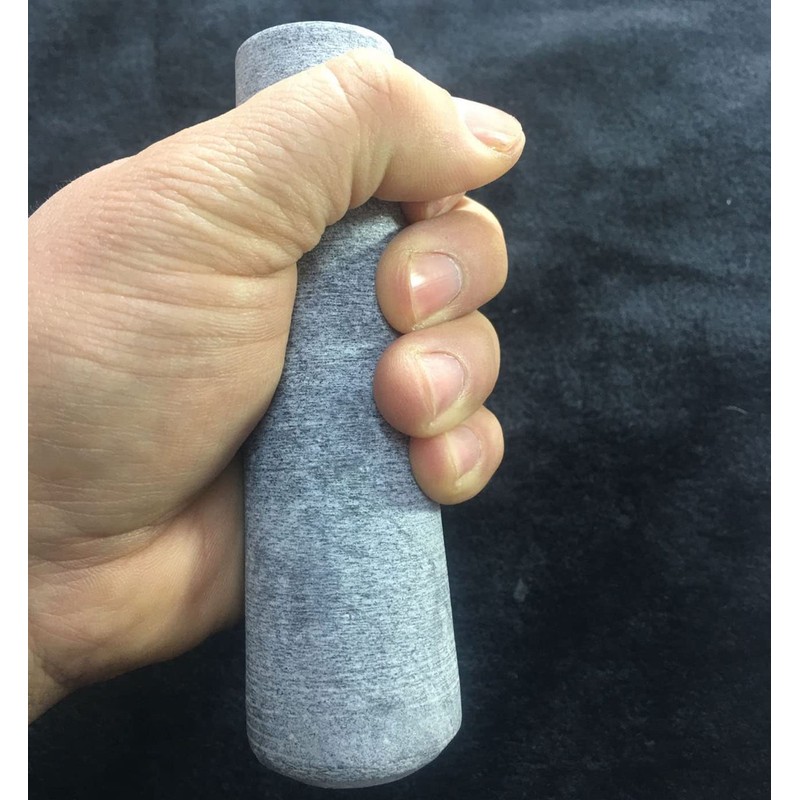 Granite Replacement Pestle,Only Pestle [Mortar is not Included] Dark Gray