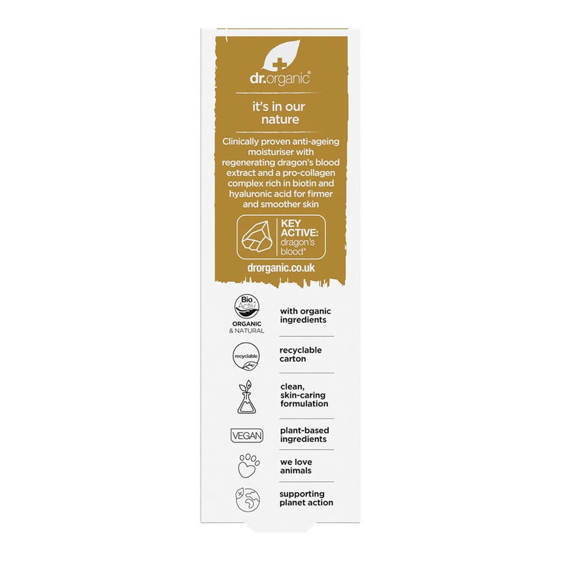 Dr Organic Pro Collagen Plus+ Anti-Ageing Moisturiser, 50ml