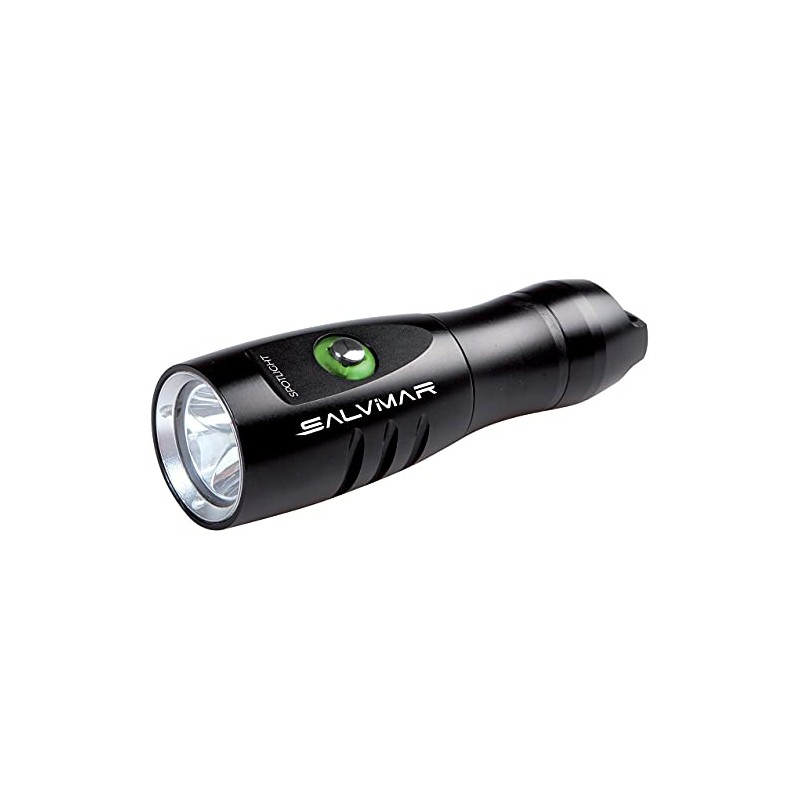 SALVIMAR Spotlight Torch - Black, One Size