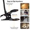 Skymore Clip on Light, Reading Light Book Light with Clamp,
