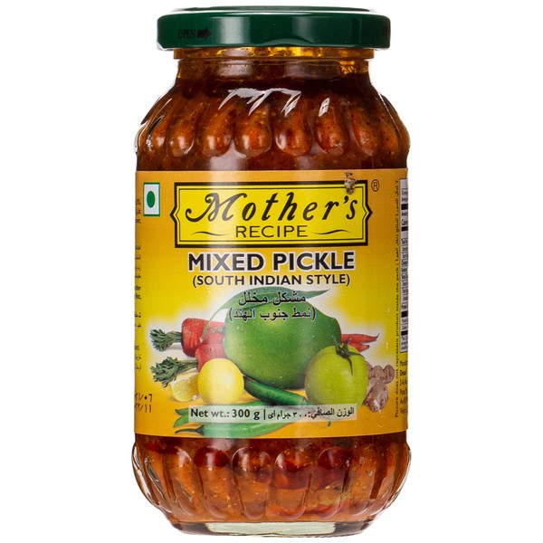 Mixed Pickle (South Indian Style) 10.6 oz (300 g) - Mother's Mixed Pickle (South Indian Style) SARTAJ Saltaj