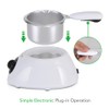 NutriChef Chocolate Melting Warming Fondue Pot - 25W Chocolate Melter