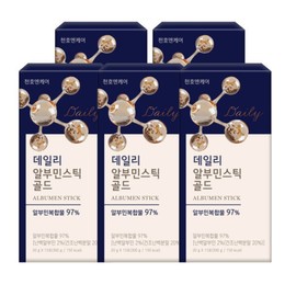 Chunho N Care Daily Albumin Stick Gold 20g 15 Packs 5 Boxes - Egg White Silk Drinkable Albumin / 천호엔케어 데일리 알부민 스틱 골드 20g 15포 5박스-난백 실크 마시는 알부민