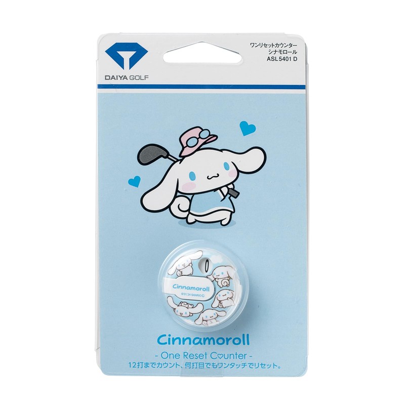 Daiya Golf ASL-5401 D One Reset Counter, Sanrio Cinnamoroll, Score