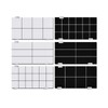 Coufce 20mm / 0.97 Inch Stainless Steel Tile Bracket, Black