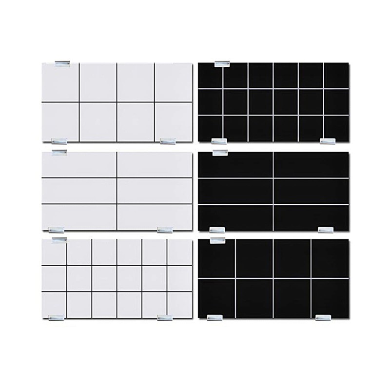 Coufce 20mm / 0.97 Inch Stainless Steel Tile Bracket, Black