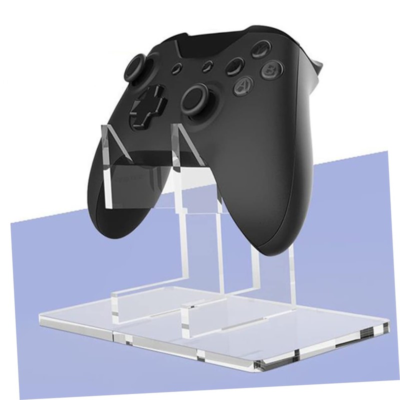Operitacx Stable Base Game Controller Stand Acrylic Material Gaming Storage