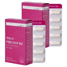 Esther Formula Yeo Esther Non-Heme Iron Lipoper Iron 15g, 2 units, 30 tablets / 에스더포뮬러 여에스더 비헴철 리포퍼 철분 15g, 2개, 30정