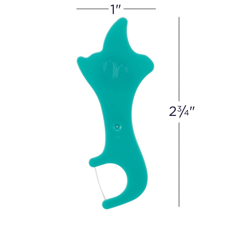 SmileGoods FlosSeas Flossers, 30 Flossers Per Pack, Bulk Case of