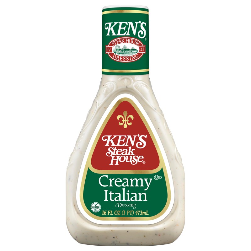 Ken's Steak House Creamy Italian Dressing,16 Fl Oz (Pack of