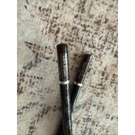 Cherimoya Makeup Waterproof Eye Lip Pencil  Dark Brown -Set Of 2 - New In Wrappe