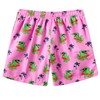 Cozople Boys Swim Trunks with Compression Liner Cute Dinosaur Printed